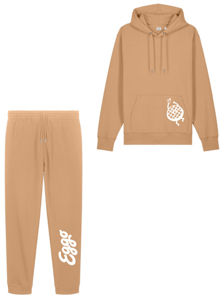 Branded sweat suit