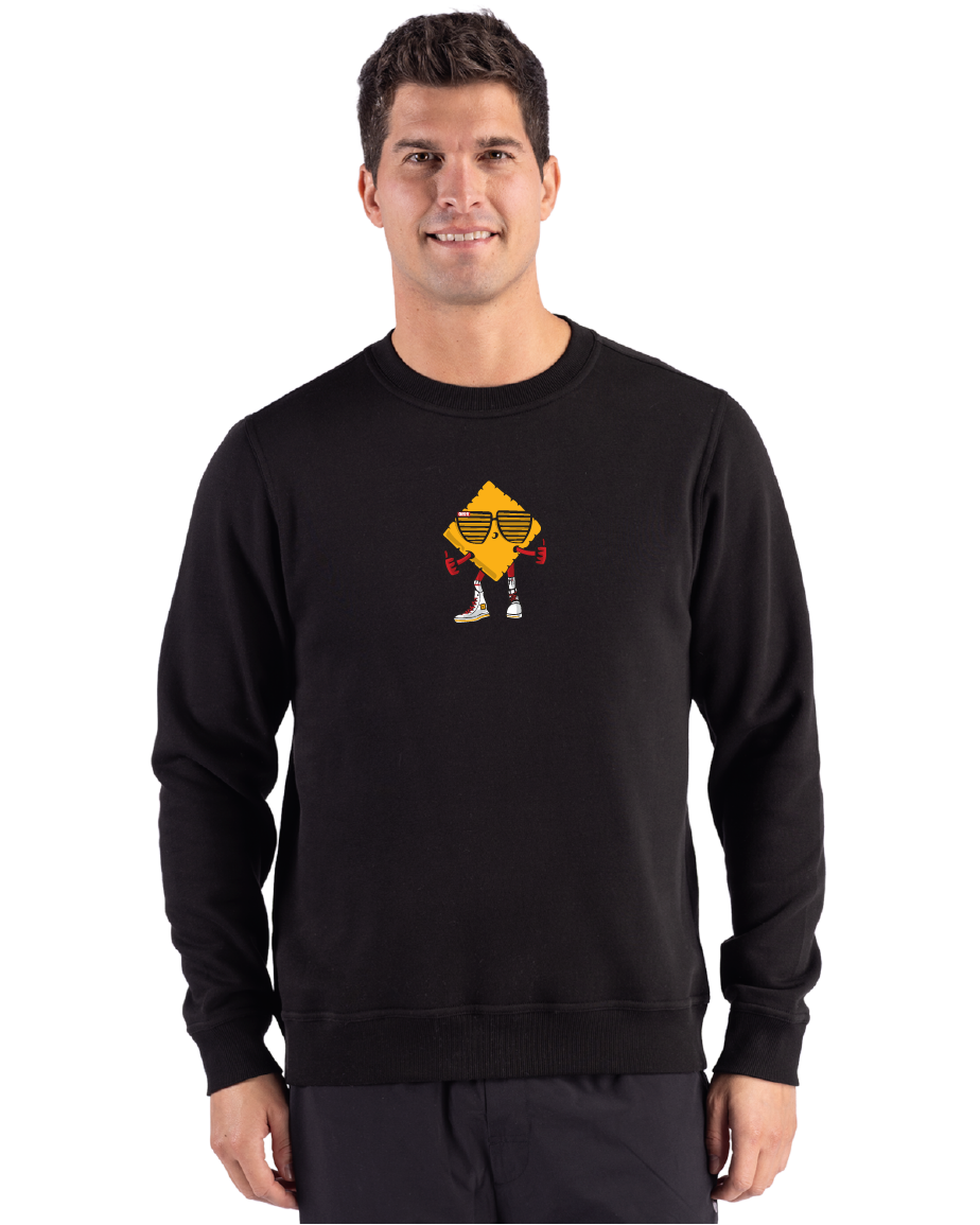 Clique Drive Recycled Unisex Crewneck Sweatshirt