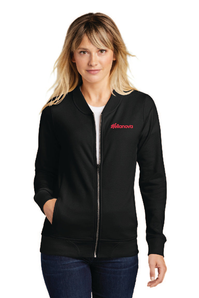 Ladies Lightweight French Terry Bomber