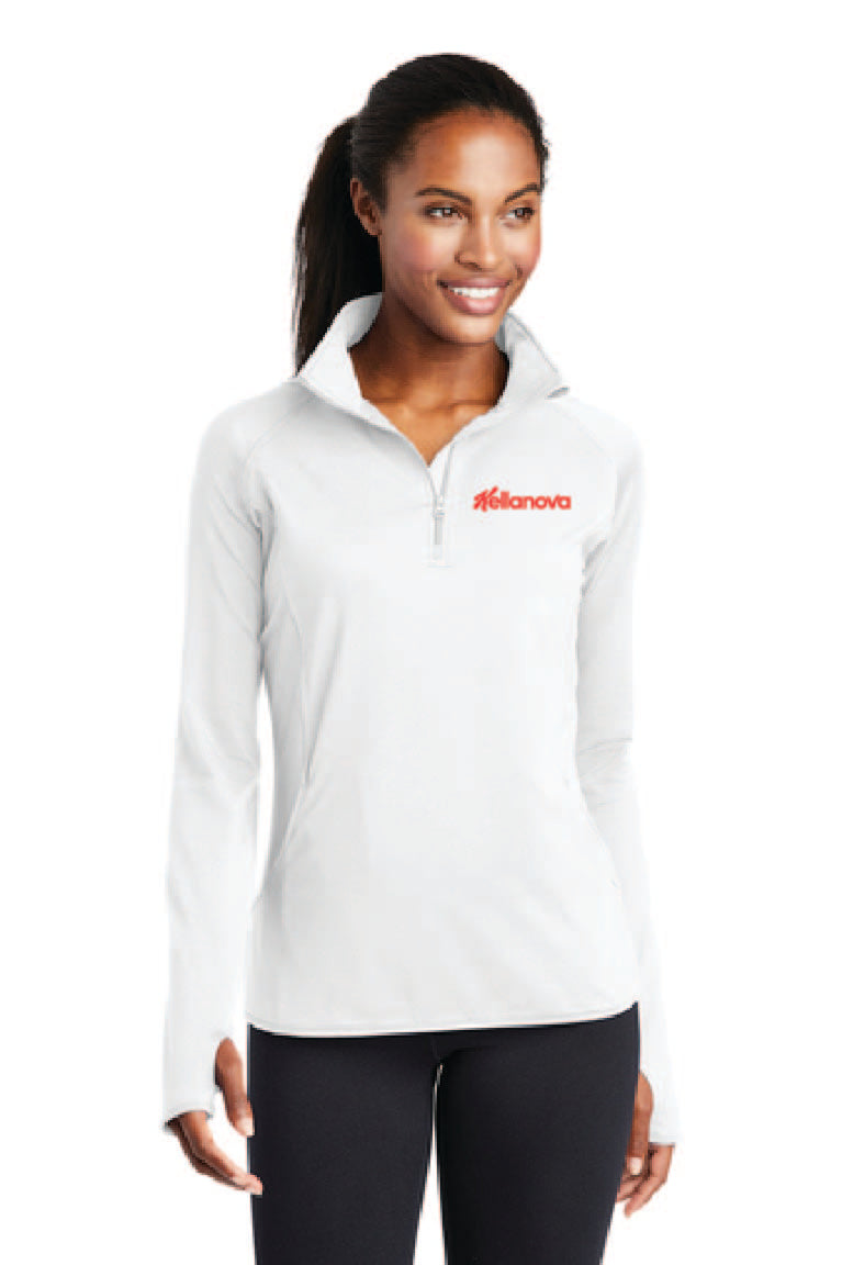 Ladies Sport-Wick® Stretch 1/4-Zip Pullover