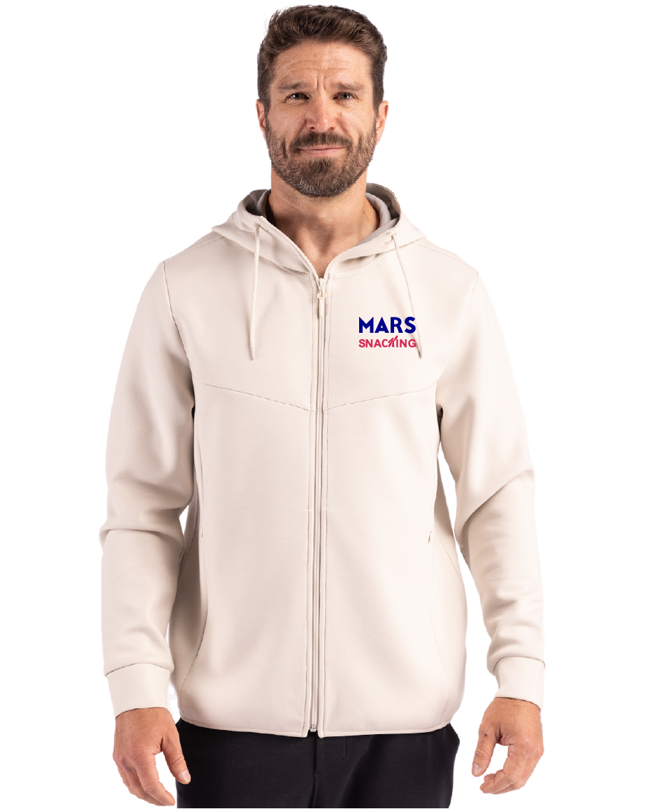 Clique Haven Recycled Mens Full Zip Hooded Sweatshirt