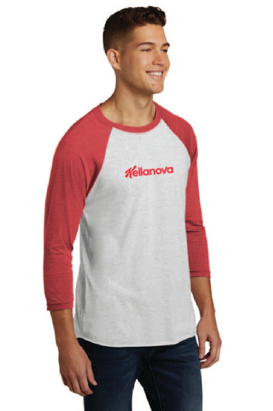 Unisex Tri-Blend 3/4-Sleeve Raglan Tee