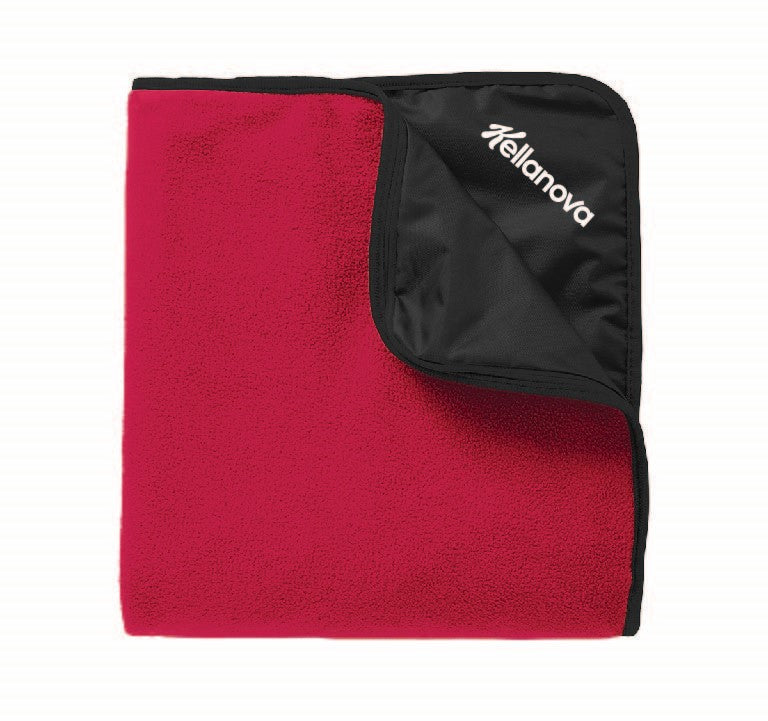 Fleece & Poly Travel Blanket