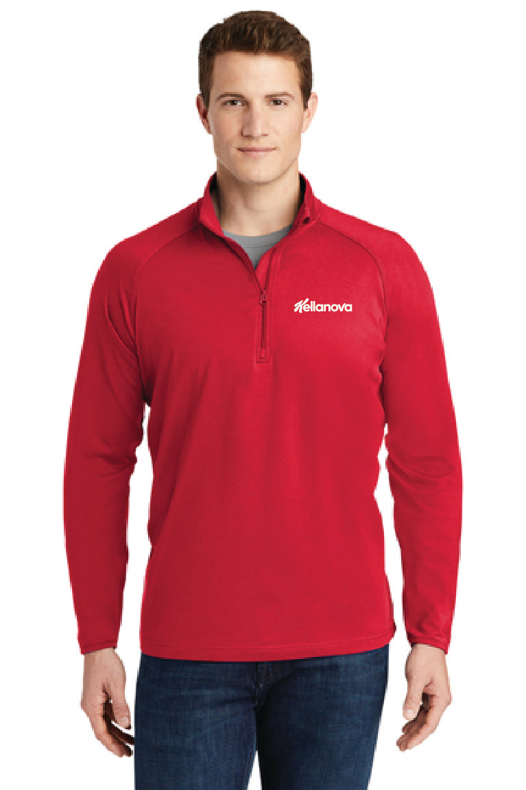 Tall Sport-Wick® Stretch 1/4-Zip Pullover